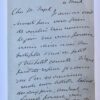 [Manuscript, Letter, 19th century] Briefje van H. Brougham, aan de heer Fagel te Parijs, 19e- eeuws, manuscript, 2 pag.