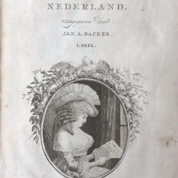 [Antique Travel book, 3 volumes, 1797] De jonge reiziger door Nederland. 3 delen. [tweede editie] Amsterdam: D.M. Langeveld, 1797.