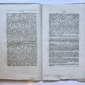 [Catalogue antique prints by de Frey, 19th century] 'Notice sur les ouvrages de M. Jean-Pierre de Frey' door B. de Roquefort.