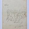 [Manuscript 1894] Briefje dr. H.J.A.M. Schaepman, dd. Seminarie Rijsenburg 1894 aan ‘weledele heer’. Manuscript, 8°, 1 pag.
