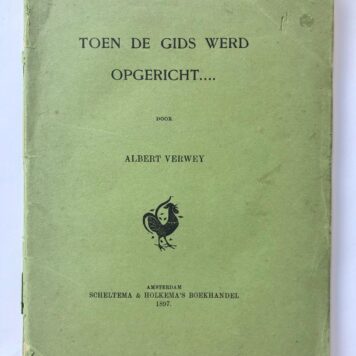 [Manuscript, telegram 1901] Aantekeningen in potlood door Albert Verwey uit 1901 over het werk van een kunstschilder. Geschreven op de achterkant van een telegram van Berlage aan Verwey.
