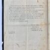 [Fremasonry, funeral card, 1869] Overlijdensbericht van mr. P.A. de Lange, namens de vrijmetselaarsloge De Noordstar te Alkmaar dd. april 1869. Gedrukt, 4 °, 4 pag.