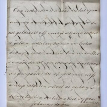 [Calligraphy, schoonschrift, 1859] Drie cahiers met calligrafie van Johannes de Vries te Nigtevecht, 1858-1859, Hendrik de Vries te Nigtevecht 1848 en Jacob de Vries, Nigtevecht 1856. 4°.