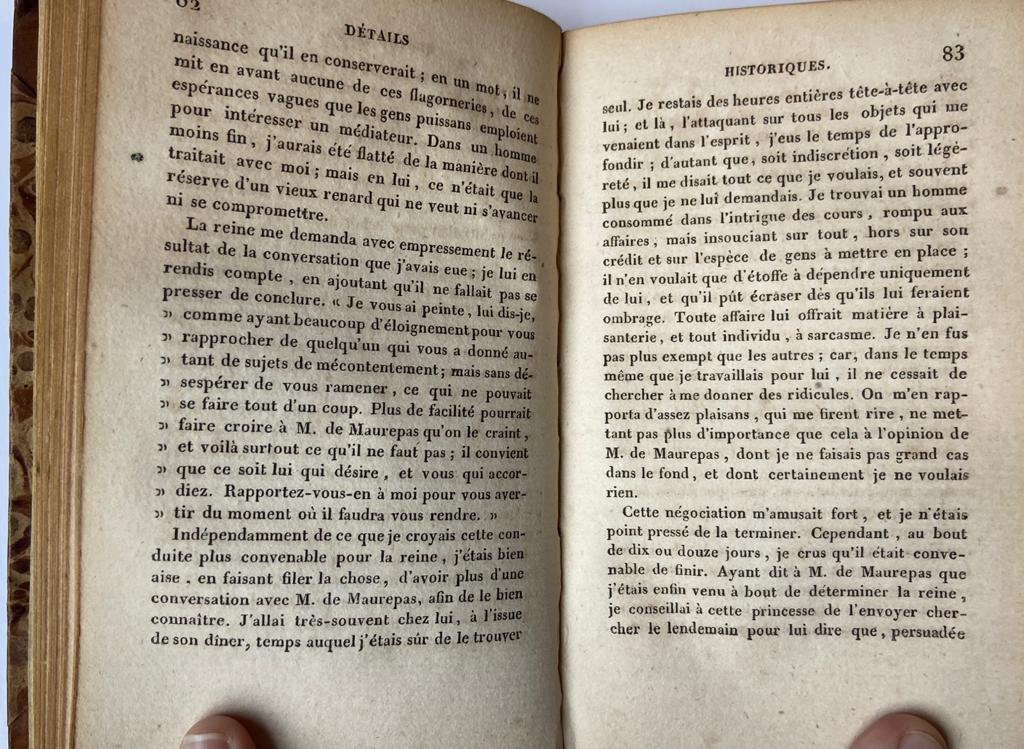 Memoires du baron de Besenval, avec une notice sur sa vie (....) par MM. Berville et Barriere, 3 volumes, Bruxelles, Wahlen, 1823, 274+263+335 pp.