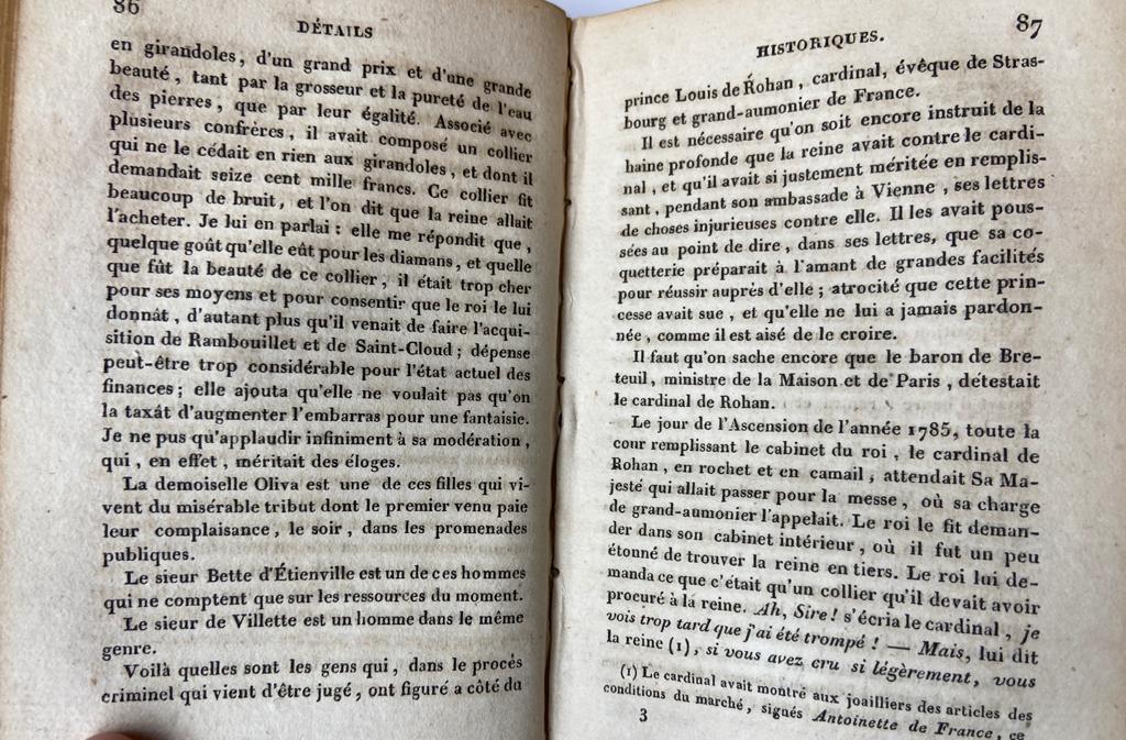 Memoires du baron de Besenval, avec une notice sur sa vie (....) par MM. Berville et Barriere, 3 volumes, Bruxelles, Wahlen, 1823, 274+263+335 pp.