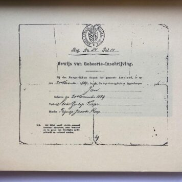 [Printed publication, Ameland 1978] Jan Visser 'Jeugdherinneringen', Rotterdam 1978, 147 pag., gestencild, geïllustreerd.