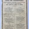 [Music, Transvaal, 1900] 'Leve de Transvaal! Sensatie-coupletten voorgedragen als Transvaalsche Boer, door den heer H.D. Nieuwenhuijzen'. Rotterdam, z.j., ca. 1900. 4°, gedrukt, 2 pag.