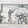 [Original lithograph/lithografie by Johan Braakensiek] Het Waterballet op het Prinsenhof, 4 November 1900, 1 pp.