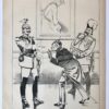 [Original lithograph/lithografie by Johan Braakensiek] Keizer Wilhelm en Waldersee, 25 Augustus 1901, 1 pp.
