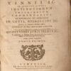 [Antique book, legal] In quatuor libros institutionum imperialium commentarius academicus et forensis J.G. Heineccius, 2 volumes, Venezia 1804, org. boards, 459 + 387 pag.