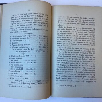 Geschiedenis van Het Beggijnhof te Amsterdam, 's-Hertogenbosch 1870, 148 pag., geb. in half linnen.