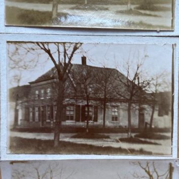 [Photography, Nieuw Beijerland] Three small photo's of Nieuw Beijerland, near Rotterdam, Zuid-Holland, each 6 x 9 cm.