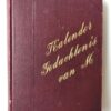 [Book, calender, 1895] 'Kalender-gedachtenis van M.' gedrukt boekje met blanco pagina's met deze tekst op het omslag. De pagina's gevuld met dagelijkse aantekeningen in manuscript in het jaar 1895, door Diederik Hendrik Goedhart (11-6-1859 - 28-1-1945) te Utrecht, 'corrector van de drukkerij'.