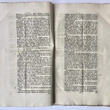 [Printed publication 1751, Commerce, vervallen Koophandel] 'Extract uyt het Register der Resolutien van de (...) Staaten Generaal, 27-8-1751'. Gedrukt, folio, 3+52 pag.