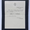 [Printed funeral card 1927] Overlijdensbericht Aalte U. Veltman-Veldman, 1927, 1 pag, gedrukt.