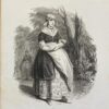[Lithography, Scheveningen, The Hague] Schevenings meisje in zondagse dracht, 1 p, published circa 1840.