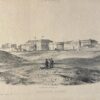 [Lithography, Scheveningen, The Hague] Badhuis te Scheveningen, van de landzijde, plaat 52 Kinder-courant deel 19, 1 p.