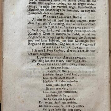 [Printed publication, 1782, Wassenaar, Toverlantaarn, magic lantern] De Wassenaarsche boer, getransformeerd in een vrolyke staatkundige toverlantaarn scharmoes. Verhaalende zyn dienst als stal-jongen by den hertog, [s.l., s.d.], 40 pp.