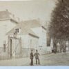 [Photography, The Hague] Old sepia photo of Buitenrust ]/ antieke foto van Buitenrust, ook Hessenhof genaamd, in Den Haag, published around 1890.