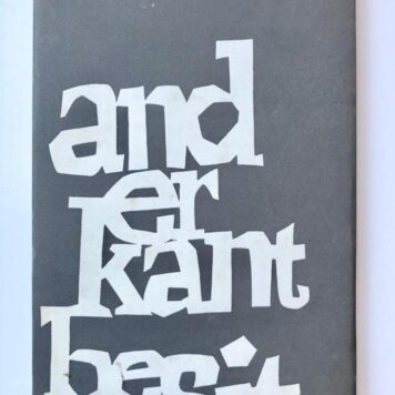 [First Edition] Anderkant besit, Nasionale Boekhandel, Kaapstad 1966, 87 pp.