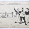 [Original lithograph/lithografie by Johan Braakensiek] Het Feest der Belgische onafhankelijkheid, 13 Juli 1902, 1 pp.
