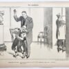 [Original lithograph/lithografie by Johan Braakensiek] Een zondenbok, 18 Januari 1903, 1 pp.