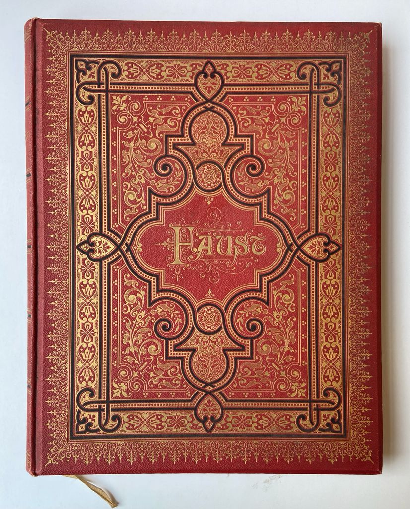 Faust van Goethe, vertaald door J.J.L. ten Kate, Leiden, Sijthoff [ca. 1890], 8+114 pp.