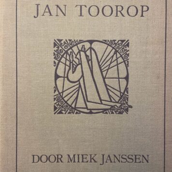Jan Toorop, eerste druk, Amsterdam, L.J. Veen, 1915, 40 pp. Illustrated.