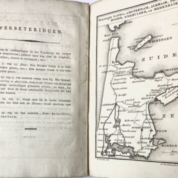 [Travel 1820] Almanak voor reizigers in het Koningrijk der Nederlanden. Met platen en plattegronden van steden. Tweede jaargang 1820. Amsterdam: Mortier Covens & Zoon, Ten Brink & De Vries, 1820.