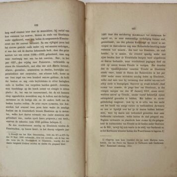 [History Utrecht 1860] Bijdragen tot de geschiedenis en oudheden der provincie Utrecht, Utrecht 1860, 2 parts in 1 volume, 396 pp.
