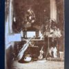 [Antique photo, Still life with music instruments] Antique photo of diverse musical instrument. Still life with musical instruments.