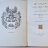Complete set: Het geslacht Van der Crab en aanverwante familie. Biographisch-genealogisch overzicht 1500-1900, 's Gravenhage 1927, 131 pp TOGETHER WITH Het geslacht Van der Crab Vervolg, p. 132-169.