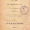 [Leeuwarden 1848] Leeuwarden na en voor hare wording als stad. En in hare betrekking tot de Leppa. Eene bijdrage tot de geschiedkundige beschrijving van Leeuwarden, van W. Eekhof. V. Meursinge, Te Leeuwarden, 1848, 61 pp.