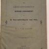 [Dordrecht, history, 1888] Historisch verhaal der gebeurtenissen binnen Dordrecht in de Novemberdagen van 1813, Blussé & Comp. Dordrecht, 1888, 48 pp.