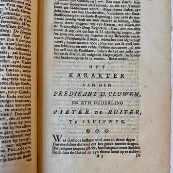 [Patriots, Patriotten, 1786, Batavian Republic, 1786, Rare] Iets voor de nieuwbakken Patriotten, te Sluipwyk en Reeuwyk, 1786, 8 pp.