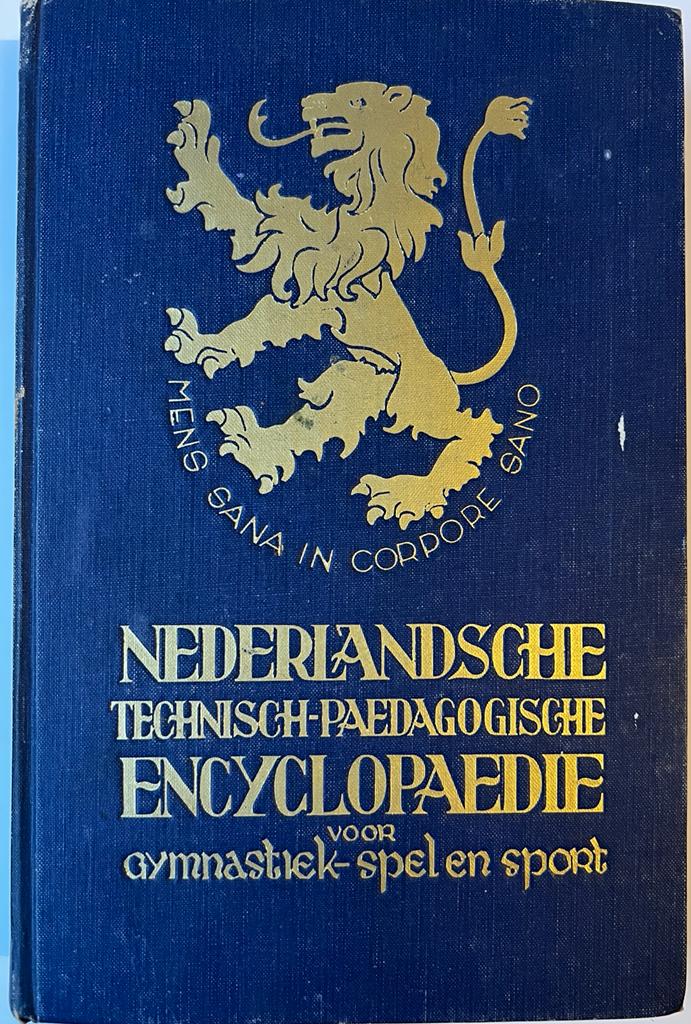 [Games and sports, 1941] Nederlandsche technisch-paedagogische encyclopaedie voor gymnastiek, spel en sport, 's-Gravenhage 1941, 502 pag., geb., geïll, 502 pp. .
