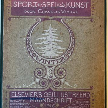 [Games, Winter(sport) 1916] Sport en spel in de kunst, published 1916.
