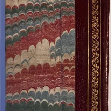 [Antique games, 1701] Praktyk der hedendaagze valsche kaart- en dopjens speelders, waar in vertoond werd met wat zinistre streeken deze valsche speelders zich behelpen om andere lieden van hun geld te berooven [...] In twee deeltjens behelzende het eerste het speelen met de kaart en 't tweede het speelen met de dopjens en riem. 3e druk, 2 delen in één band, Amsterdam, Nicolaas ten Hoorn, 1701.