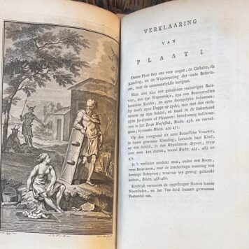 [Natural History, 1769-1811, Rare, Complete set] Natuurlyke (natuurlijke) historie van Holland, 12 parts in 9 volumes, complete set Amsterdam: Yntema en Tieboel 1769-1811 [Part 4.2-9 also published as Natuurlijke historie van het rundvee in Holland, Leiden: P.h Trap 1805-1811], Complete set.