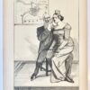 [Original lithograph/lithografie by Johan Braakensiek] Koning Leopold's redevoering in Antwerpen, 6 Augustus 1905, 1 pp.