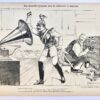 [Original lithograph/lithografie by Johan Braakensiek] Een keizerlijk fonogram voor de conferentie te Algeciras, 18 Februari 1906, 1 pp.