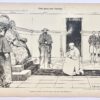 [Original lithograph/lithografie by Johan Braakensiek] Tak's gang naar Canossa, 18 Maart 1906, 1 pp.