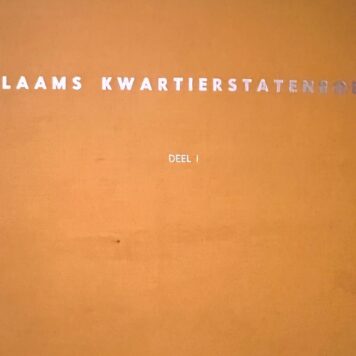 Vlaams kwartierstatenboek, deel I. Handzame 1969. Geb., oblong, 100 staten en register.