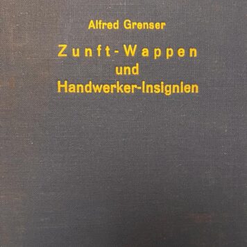 Zunft-wappen und Handwerker-Insignien. Eine Heraldik der Künste und Gewerbe. Facsimile-uitgave Wiesbaden 1971, naar de oorspronkelijke druk uit 1889. Geb., geïll., 118 p. + 29 'Tafel'.