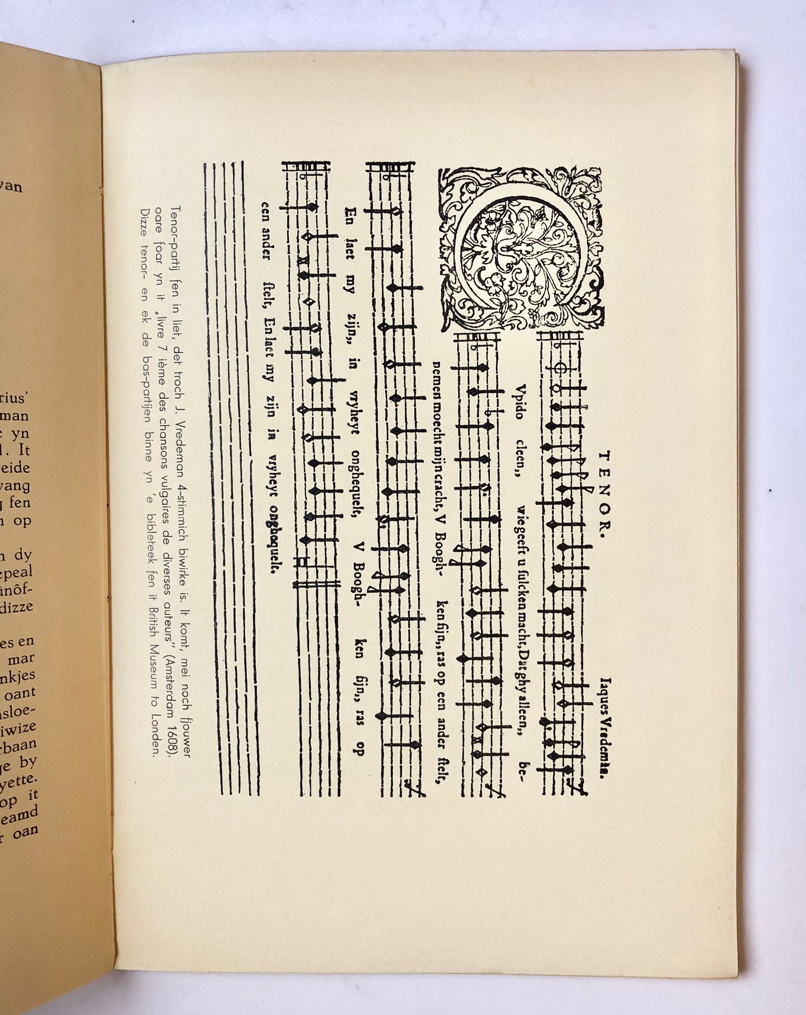 [Friesland, Boalsert] De Fryske Librije Rige Lytse Folksskriften, Muzyk yn Fryslân oant 1800, A. J. Osinga, Boalsert, 1935, 98 pp.
