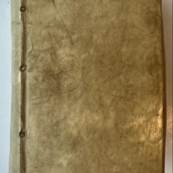 [Printing press 1652] Batavia, in qua praeter gentis (...). Dordrecht, V. Caimax [colophon: J. Braat], 1652.