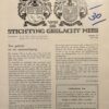 Kroniek van de Stichting Geslacht Mees, nrs.30 (1981) t/m 33 (1984)
