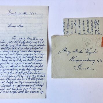 [Geneology family Laverman] Familiepapieren, ca. 20 stuks, betr. de familie Laverman, 1773-1954. Manuscripten.