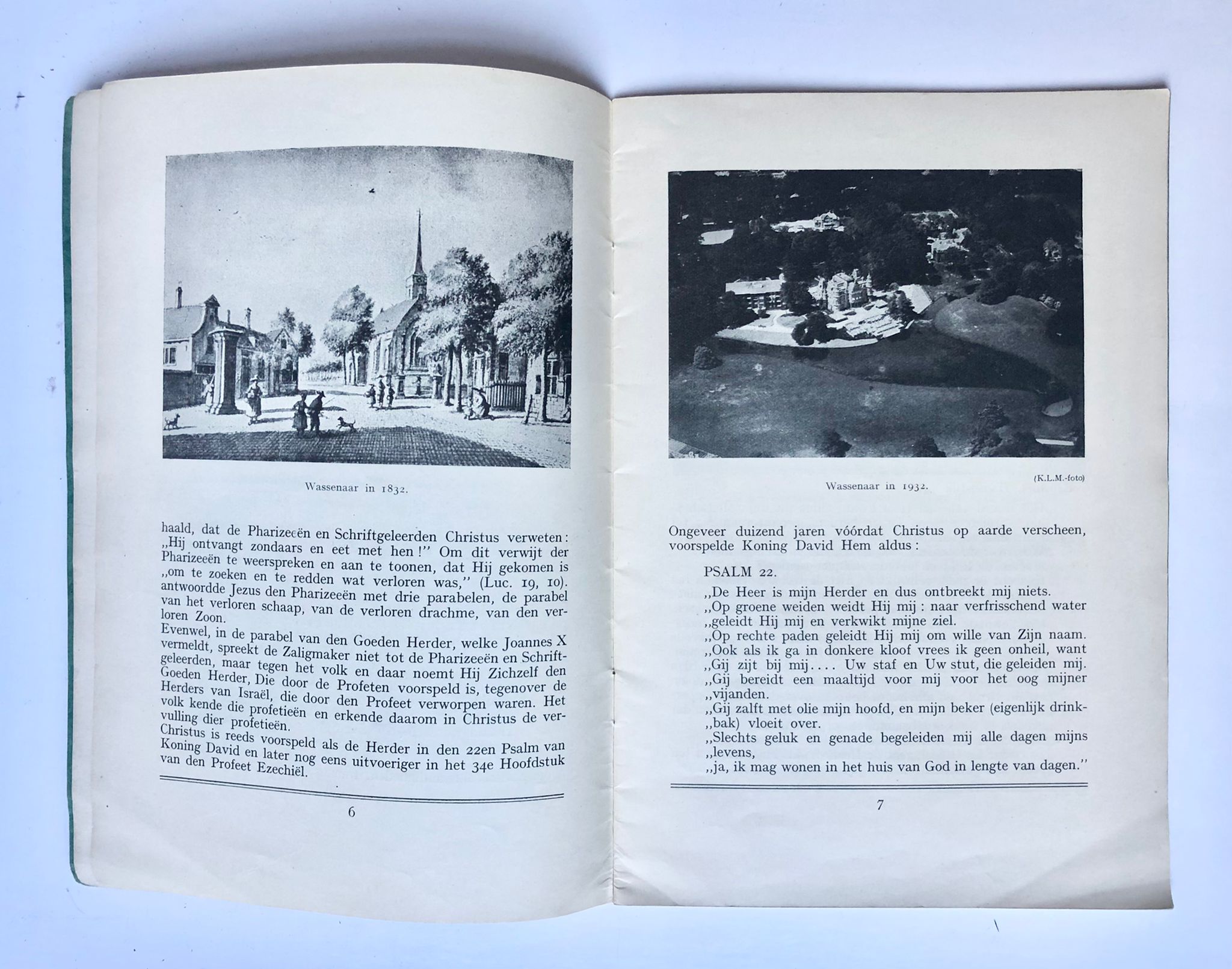[Book, Wassenaar, 1932] De kerk van den goeden herder te Wassenaar, C. N. Teulings’ Kon. Drukkerijen N. V., ’s-Hertogenbosch, Imprimatur. L. J. Boogmans, a.h.d. 24 Maart 1932, 40 pp.