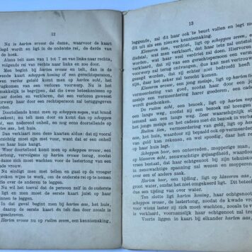 [Astrology, [1898]] De astroloog. Volledigste handboek om uit kaarten iemands toekomst te voorspellen (...) een beknopte verklaring van het handkijken. Voorts een uitgebreide alphabetische lijst voor het uitleggen van droomen. Rotterdam, gebr. Poot, [1898], 8+46 pp.